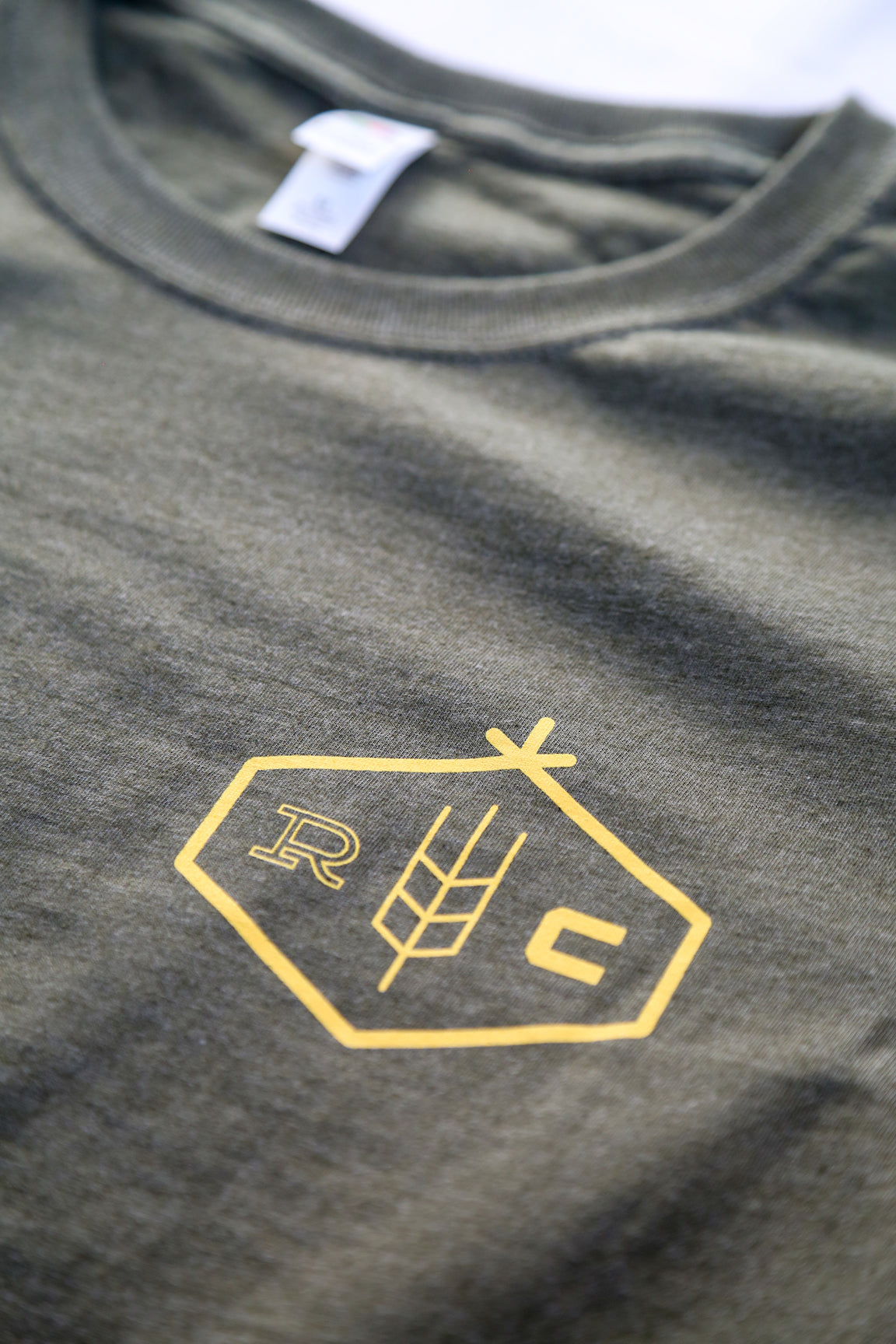 Army Green Short Sleeve Soft Tee